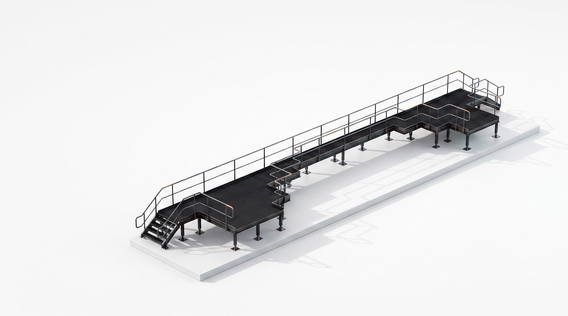 Industrial Walkway 02 render