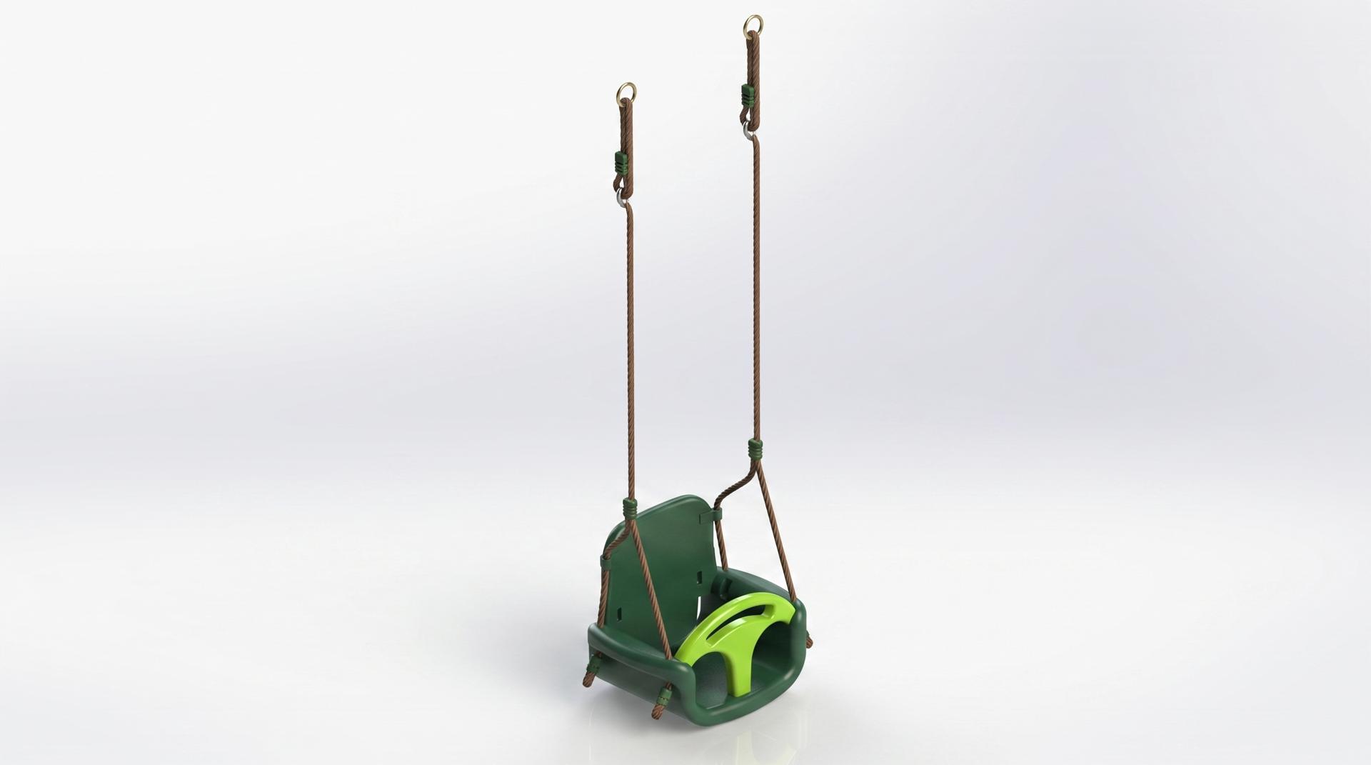 Toddler Swing Seat Assembly render