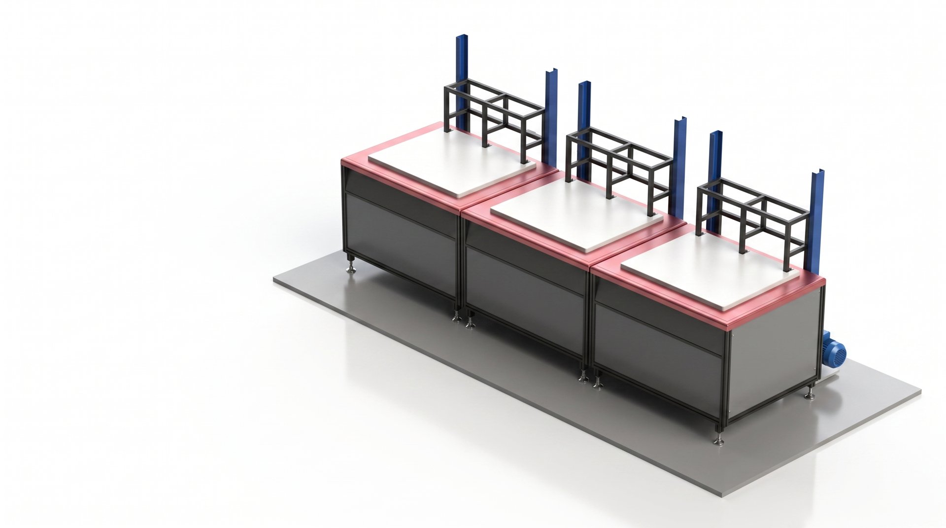 Industrial Ultrasonic Cleaning Line
