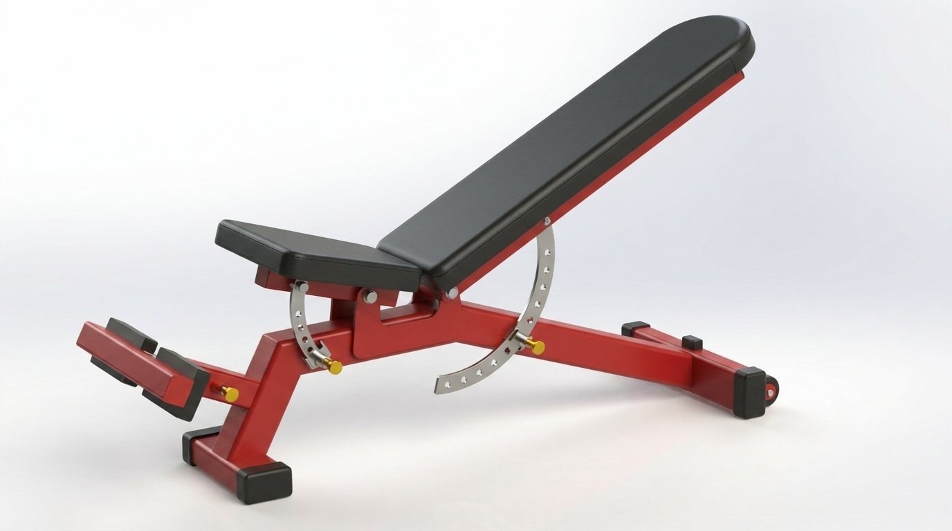 Parametric Adjustable Gym Bench